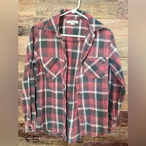 Adam Levine Red Plaid Button Down, Size XS
#0085